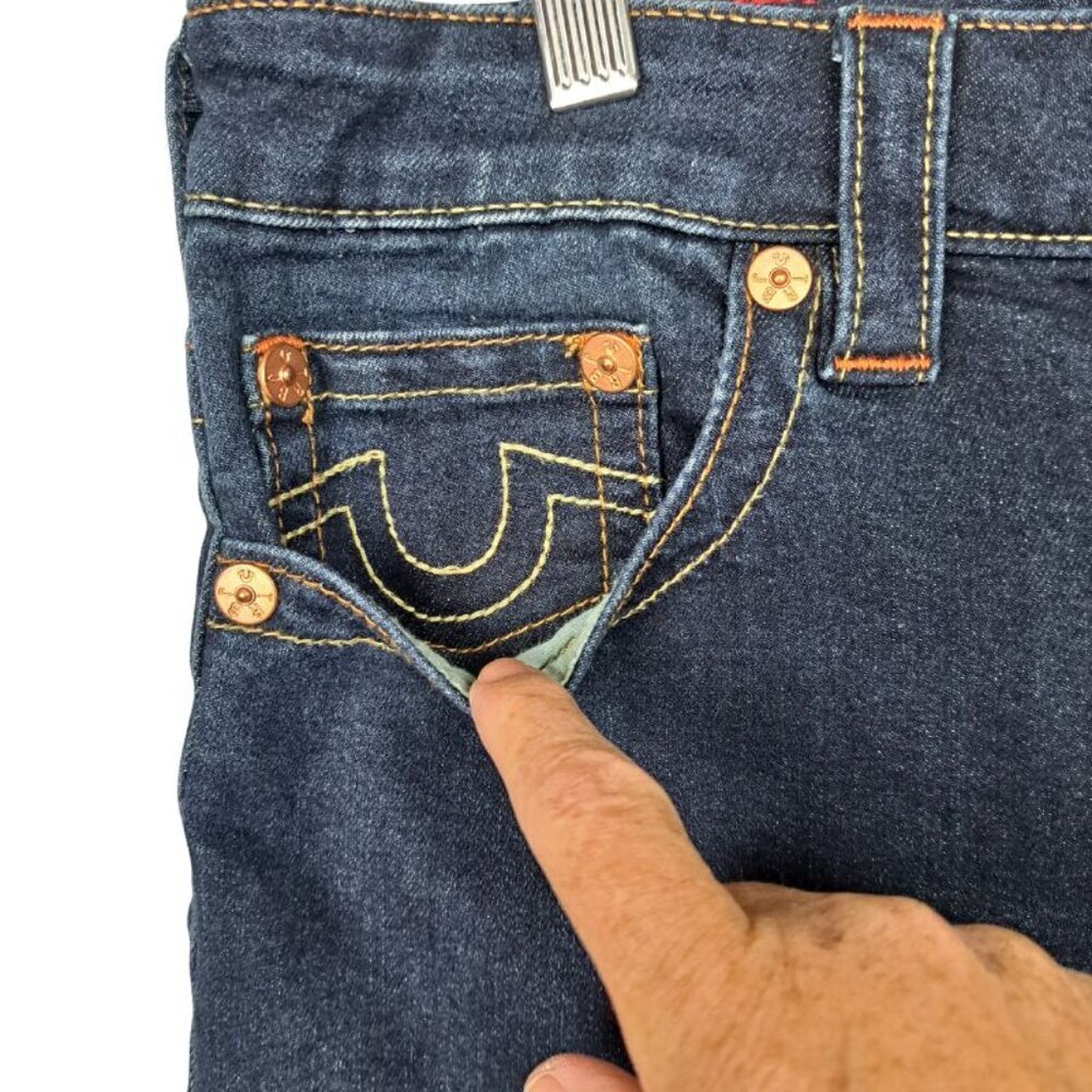 True Religion Billie Mid Rise Straight Jeans - Picture 4 of 11